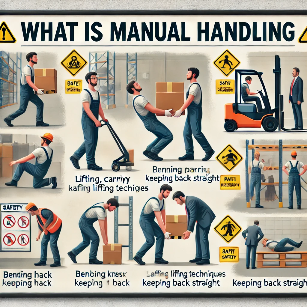 What is Manual Handling? - Definition of 'Manual Handling' - Manual Handling Training UK